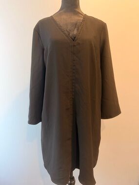 GAP Black V-Neck Tunic Dress